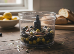Espaguetis con anchoas y aceitunas trituradas: salsa fina y sabrosa