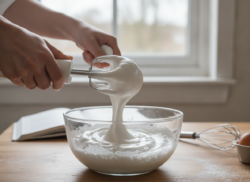 Espuma de kiwi ligera con yogur