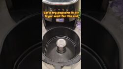 fail popcorn in air fryer #shorts #trending #viral#food #recipe #airfryer
