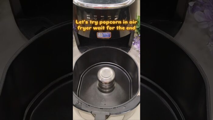 fail popcorn in air fryer #shorts #trending #viral#food #recipe #airfryer