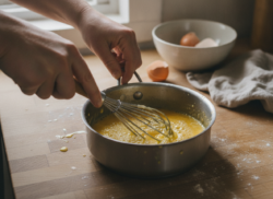 Huevos con salsa holandesa y jamón: receta clásica de brunch