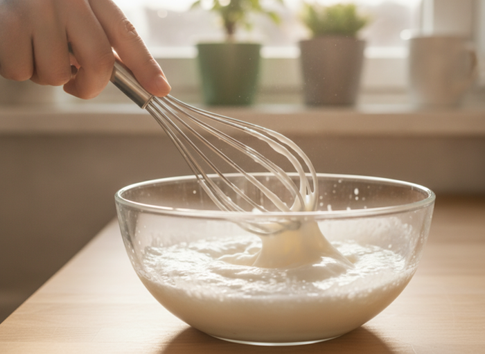 Mousse de café con requesón: receta fácil sin horno