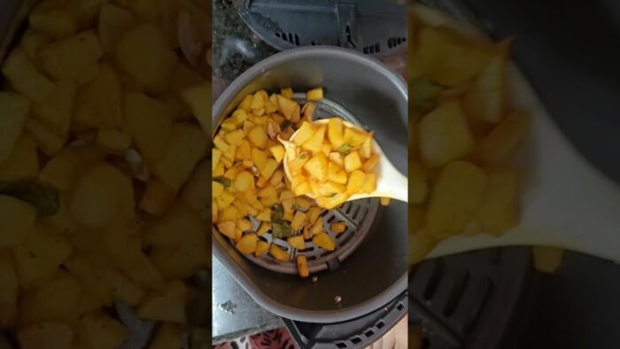 potato fry in airfryer #food#potatofry#airfryer#viral#shorts#trend#viralshorts#shortsvideo#subscribe
