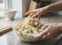 Salpicón de arroz con pollo: receta fresca y fácil
