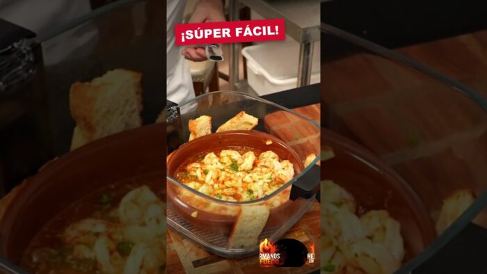 ¿Camarones al Ajillo en Air Fryer? Nadie los hace así 🦐