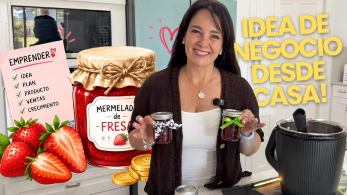 ¿Cuánto dinero puedes ganar vendiendo mermelada? 🍓 | RECETA COMPLETA | Emprende con #thermomix 💚