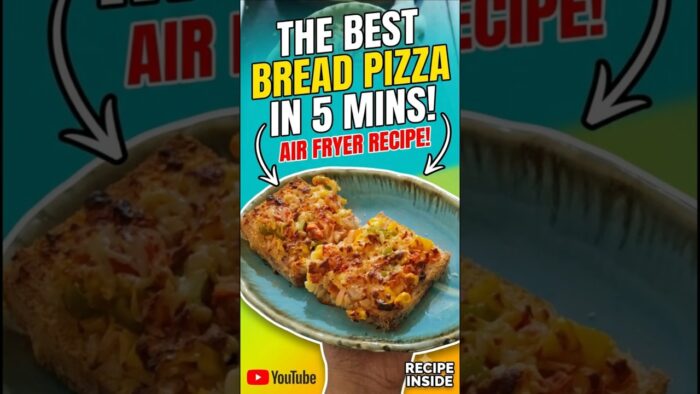​Pizza Night in 5 Mins? 🍕🏠 Yes, Please! #airfryerrecipes #trending #food #viral #shorts