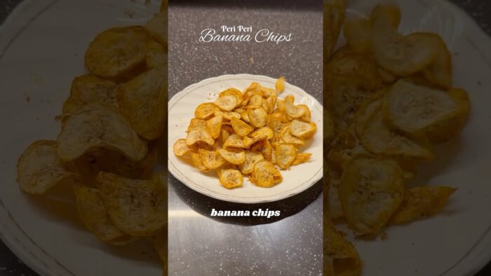 30 seconds Peri Peri Banana Chips recipe