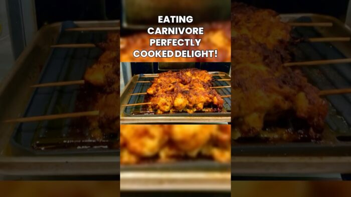 Air Fried Garlic Parm Chicken Thighs | Adaptation-Friendly Skewer Recipe #carnivorediet
