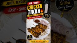🔥 Air Fryer Chicken Tikka | Juicy & Easy Chicken Recipe 😍 | #shorts #airfryerrecipes #youtu ...