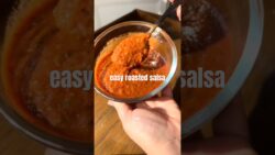 Air Fryer Roasted Salsa 🌶️🍅 | Easy Homemade Salsa Recipe
