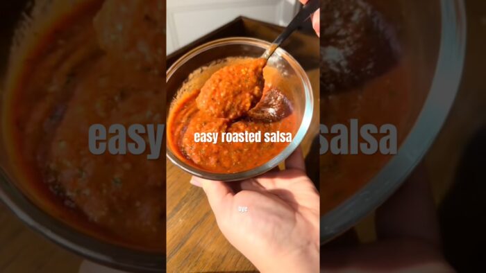 Air Fryer Roasted Salsa 🌶️🍅 | Easy Homemade Salsa Recipe