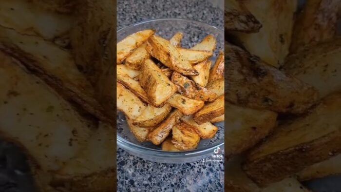 Airfryer Potato Wedges