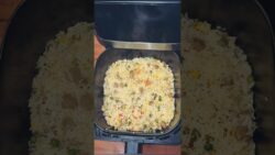 Airfryer Rice Recipe #pulao #rice#friedrice #shorts #ytshorts #cooking #reels #recipe #ytshorts