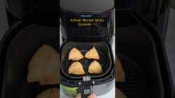 Airfryer Samosa 💯😋 #honeykirasoise #recipe #airfryerrecipes #airfryermagic #samosa #shorts #food
