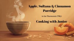 Apple & Cinnamon Oatmeal in the Thermomix – Cooking with Janice