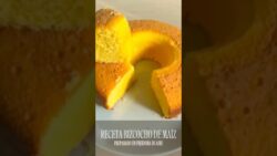 Bizcocho de maíz 🌽🍰 en freidora de aire #conmuchagula #bizcocho #airfryer