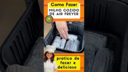 COMO FAZER MILHO COZIDO NA AIR FREYER #receitas
