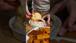 CRACKERS SALUDABLES SABOR PIZZA 🍕 |#Receta #Snack #Aperitivo #RecetasFáciles #AirFryer