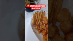 🍟 CRISPY McCAIN FRIES🔥 AIR FRYER MAGIC😋 READY IN MINUTES! #shorts #ytshorts #mccains #airfryer
