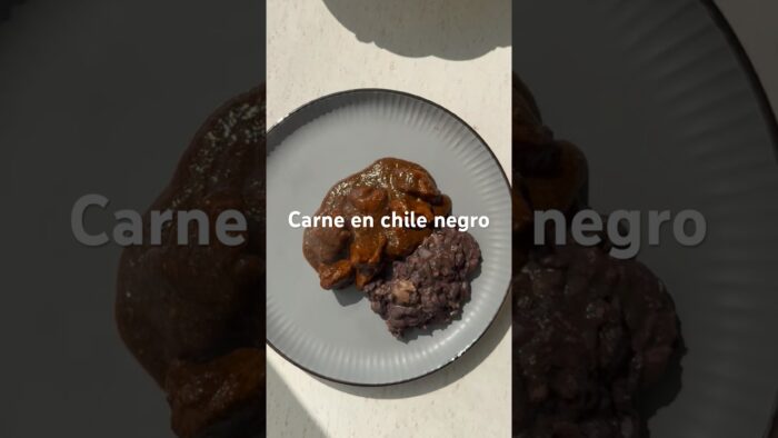 Carne en chile negro