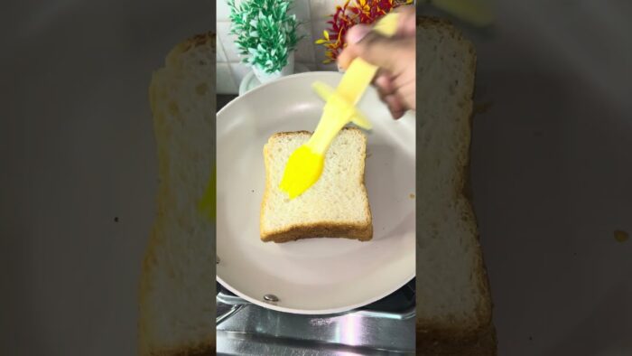 Cheese Sandwich Recipe | Easy Breakfast | Kids Favorite Sandwich Recipe | air Fryer Recipes #shorts