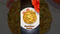 🧀 Cheesy Paneer Omelette | Air Fryer Series- Day 21 | Air Fryer Breakfast #shorts @UpmaKaburulu