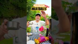 Cheesy Stuffed Beef Meatballs Easy Beef Mince Recipe 🔥#BeefRecipe #StuffedMeatballs #AirFryerRecipe