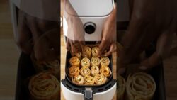 Cheesy Tortilla Rolls #airfryer #recipe #food
