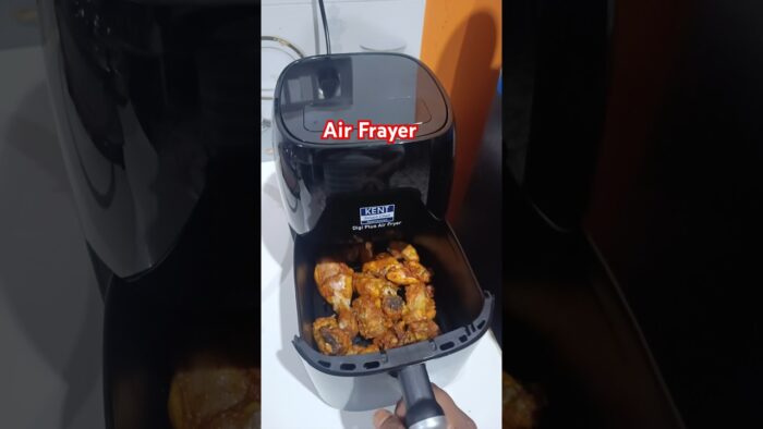 Chicken Fry with Kent Air Frayer 🔥#shortsfeed #trendingshorts #ytshorts #kent #airfryer