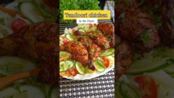 Chicken Tandoori in Air Fryer | Smoky Tandoori Chicken #shorts #ytshorts #recipe #food #cooking