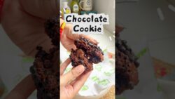 Chocolate cookies |No Maida | No sugar | Air fryer cookie #shorts #chocolate #cookies #food #easy