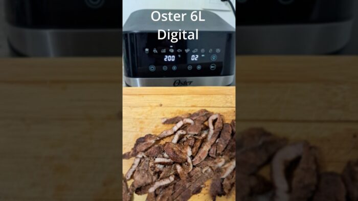 Como cocinar carne en freidora de aire Oster 6 litros (Paso a paso)