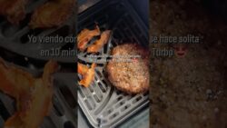 Cómo hacer una hamburguesa en freidora de aire Imusa