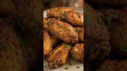 Crispy Air Fryer Chicken Wings 🍗🔥 The Easiest Recipe! #shorts