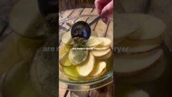 Crispy Air Fryer Dill Pickle Chips (So Easy!) #DillPickleChips #AirFryerRecipes #PlantBased