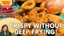 Crispy Air Fryer Onion Rings | Easy Homemade Recipe | Cosori TurboBlaze – Steph’s Stove