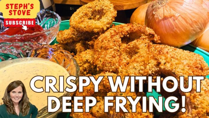 Crispy Air Fryer Onion Rings | Easy Homemade Recipe | Cosori TurboBlaze – Steph’s Stove