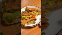 Crispy Air Fryer Veggie Pockets in 10 Mins! 🧀🔥 #shorts
