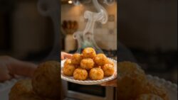🥔🧀 Crispy Cheesy Potato Bites | Air Fryer Recipe #shorts #youtubeshorts