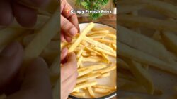 Crispy French Fries in Air Fryer | Easy Homemade French Fries Recipe Perfect Crispy Fries 🍟 #shorts