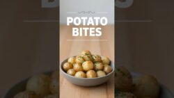 Crispy Garlic Parmesan Potato Bites | Chef In A Minute | Easy Recipe