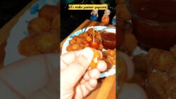 Crispy Paneer Popcorn | Spicy Crunchy Snack | Air Fryer Recipe #shorts