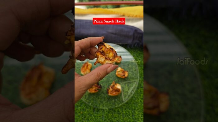 Crispy Pizza Swiss Bites in Air Fryer! 🤤🍕 #shorts #ytshorts #trending