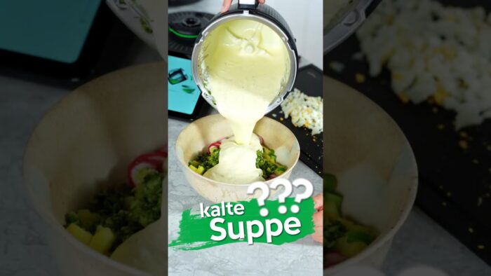 Das perfekte Sommergericht: Kalte Zitronen-Joghurtsuppe #thermomix #joghurtsuppe