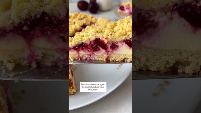 Dieser Pflaumen-Schmandkuchen ist DAS Highlight fürs Wochenende! 😍🍰 | Thermomix® Rezept