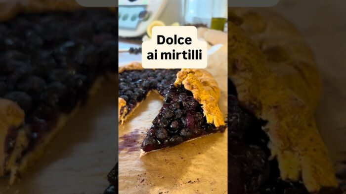 Dolce rustico ai mirtilli 🫐 con il Bimby #ricetta #tm7 #tm6 #tm5 #tm31