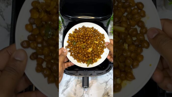 Don’t Throw Away Leftover Chana! 😱 Easy Air Fryer Hack