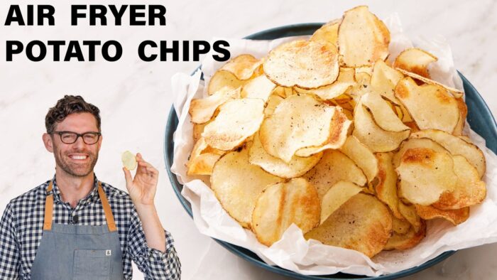 Easy Air Fryer Potato Chips