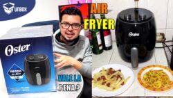 👍FREIDORA DE AIRE OSTER  3.8 L Manual 🟢 Unboxing y PRUEBA | Vale la pena ?
